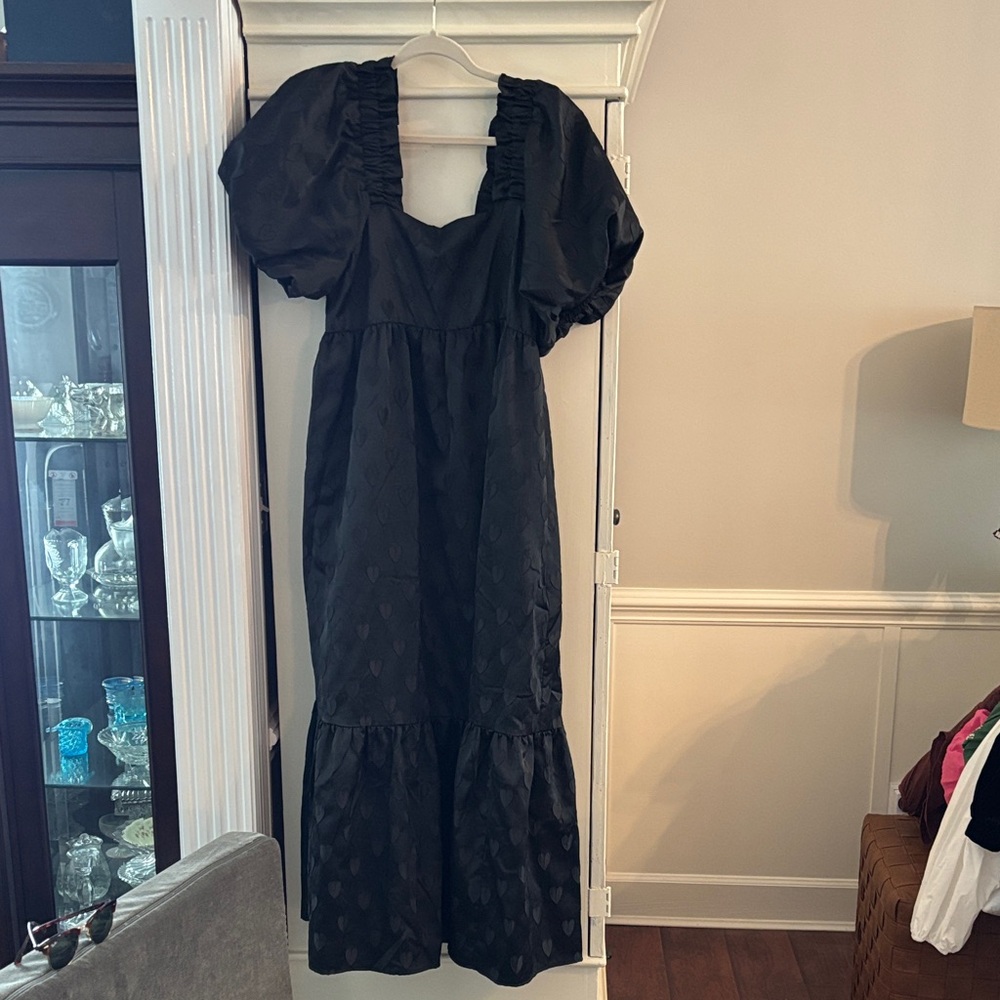 CROSBY by Mollie Burch Black Long Sleeve Dress
